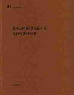 Baumberger & Stegmeier: De Aedibus 83 by Heinz Wirz