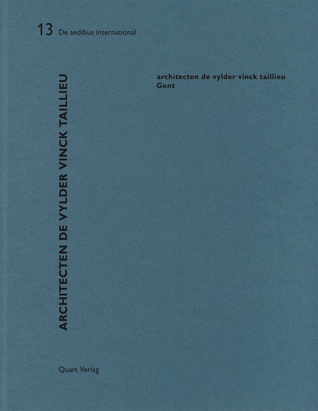 Front cover_Architecten De Vylder Vinck Taillieu - Gent