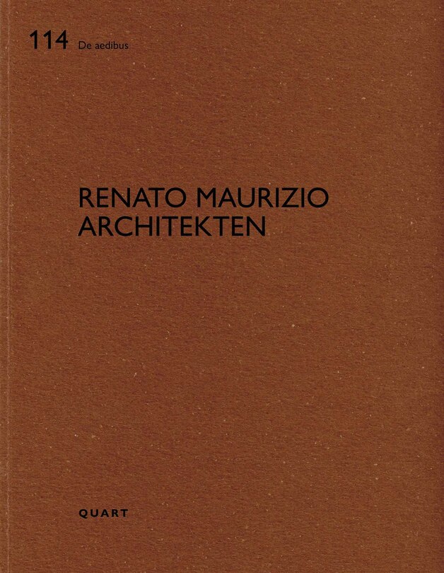 Front cover_Renato Maurizio Architekten