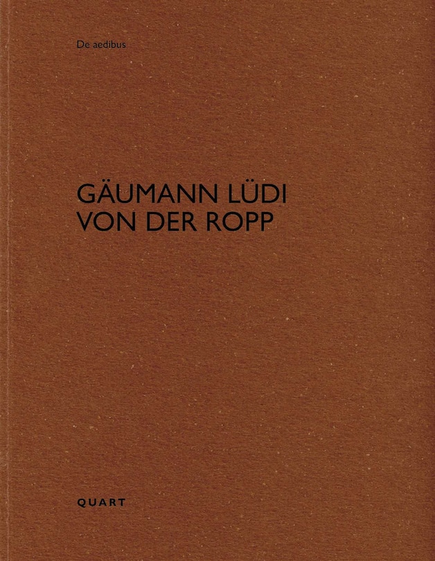 Front cover_Gäumann Lüdi von der Ropp