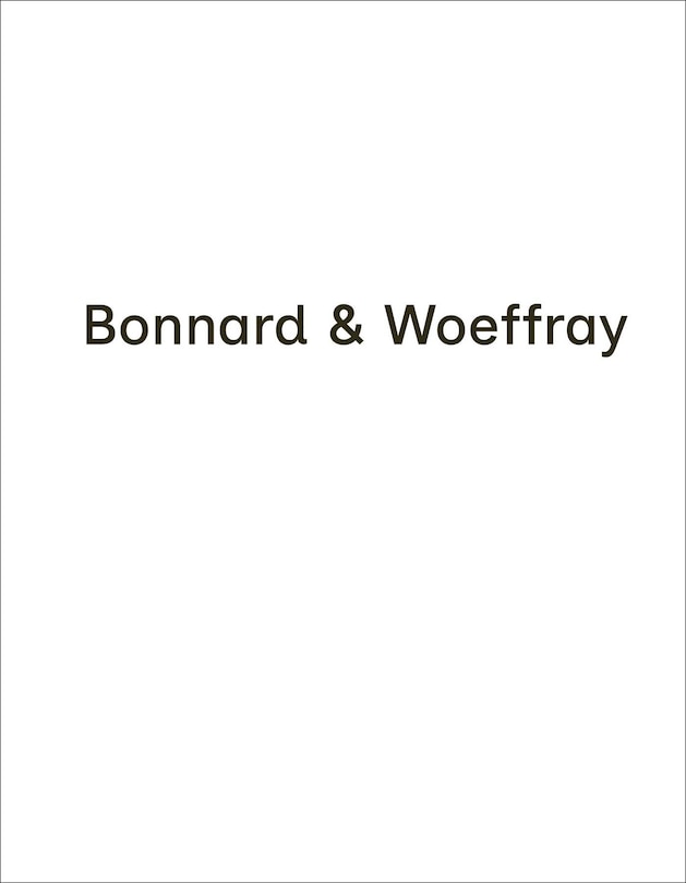 Front cover_Bonnard & Woeffray