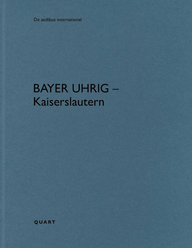 Couverture_Bayer Uhrig &ndash; Kaiserslautern