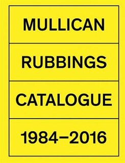 Front cover_Matt Mullican: Rubbings