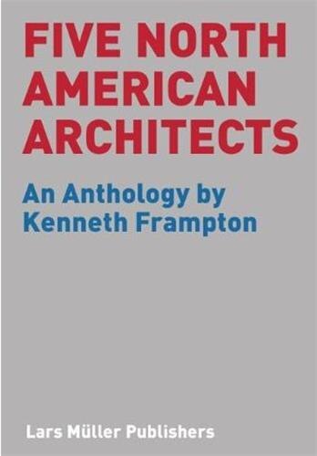 Front cover_Five North American Architects