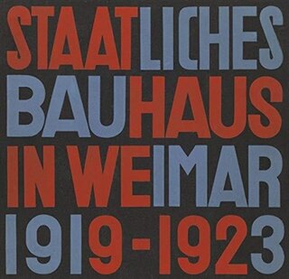 Front cover_Staatliches Bauhaus In Weimar 1919-1923