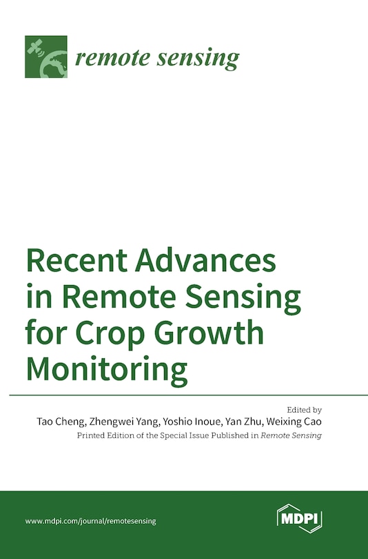 Couverture_Recent Advances in Remote Sensing for Crop Growth Monitoring
