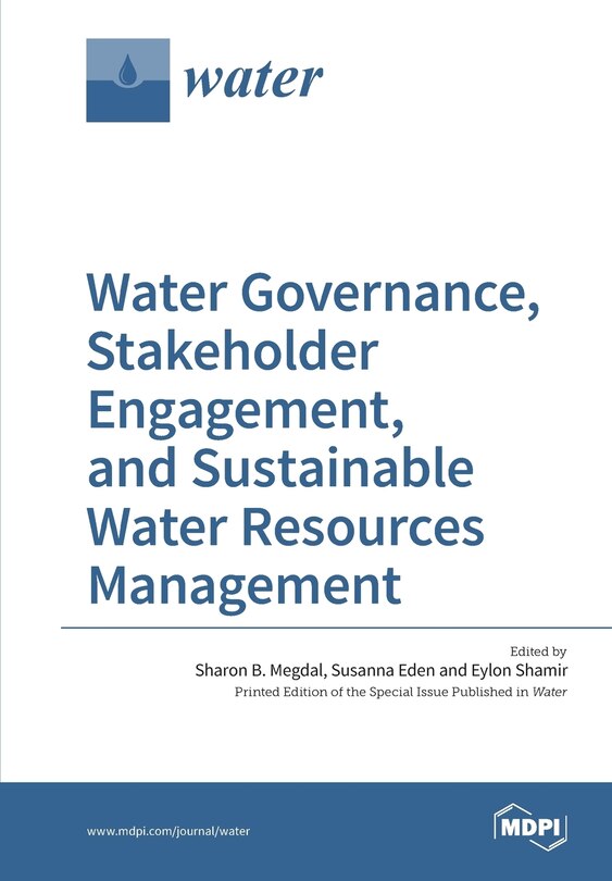 Front cover_Water Governance, Stakeholder Engagement, and Sustainable Water Resources Management