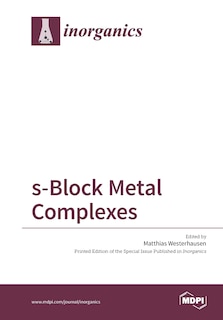 Couverture_s-Block Metal Complexes