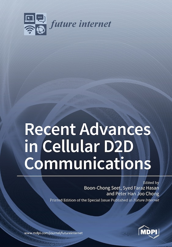 Front cover_Recent Advances in Cellular D2D Communications