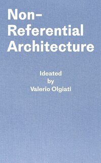 Front cover_Non-referential Architecture
