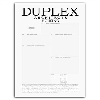 Duplex Architects: Housing