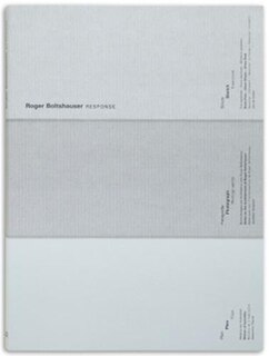 Front cover_Roger Boltshauser—Response
