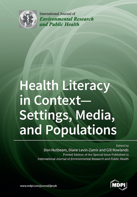 Front cover_Health Literacy in Context- Settings, Media, and Populations