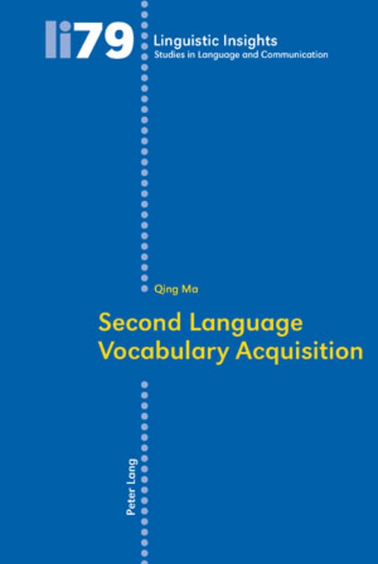 Couverture_Second Language Vocabulary Acquisition