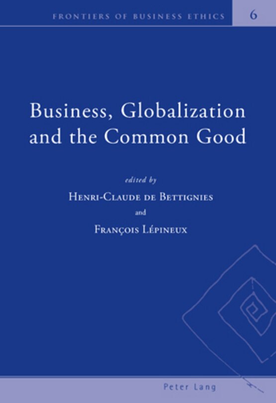 Front cover_Business, Globalization and the Common Good