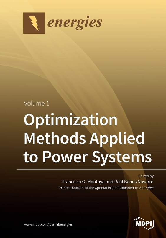 Front cover_Optimization Methods Applied To Power Systems