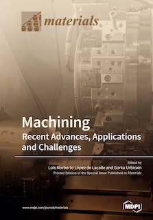 Couverture_Machining-recent Advances, Applications And Challenges