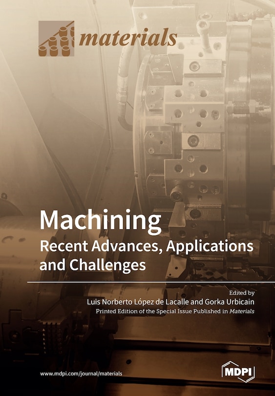 Couverture_Machining-recent Advances, Applications And Challenges