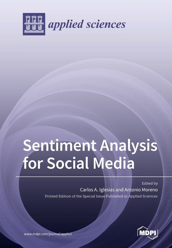 Front cover_Sentiment Analysis for Social Media