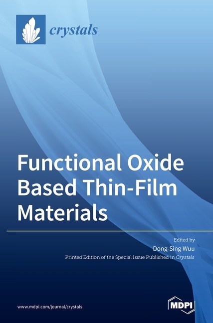 Couverture_Functional Oxide Based Thin-Film Materials