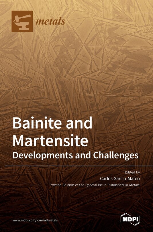Front cover_Bainite and Martensite