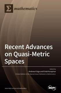 Couverture_Recent Advances on Quasi-Metric Spaces