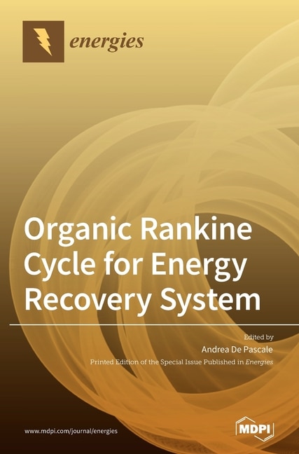 Couverture_Organic Rankine Cycle for Energy Recovery System