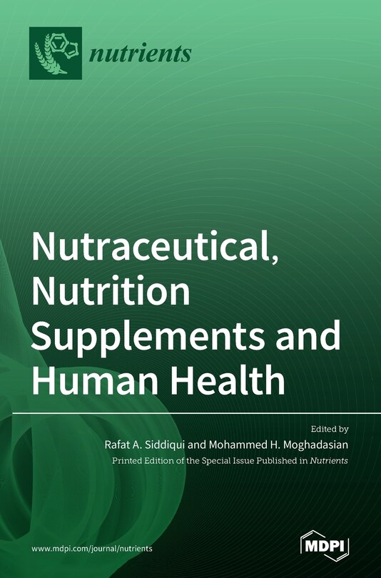 Front cover_Nutraceutical, Nutrition Supplements and Human Health
