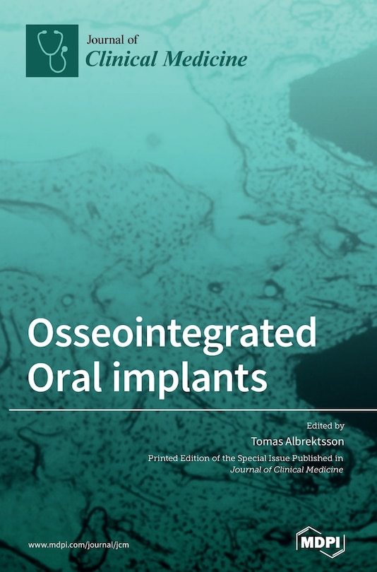 Couverture_Osseointegrated Oral implants