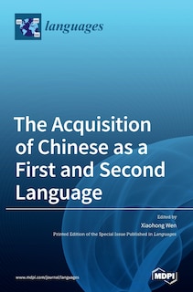 Couverture_The Acquisition of Chinese as a First and Second Language