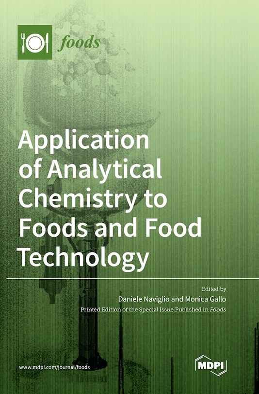 Front cover_Application of Analytical Chemistry to Foods and Food Technology