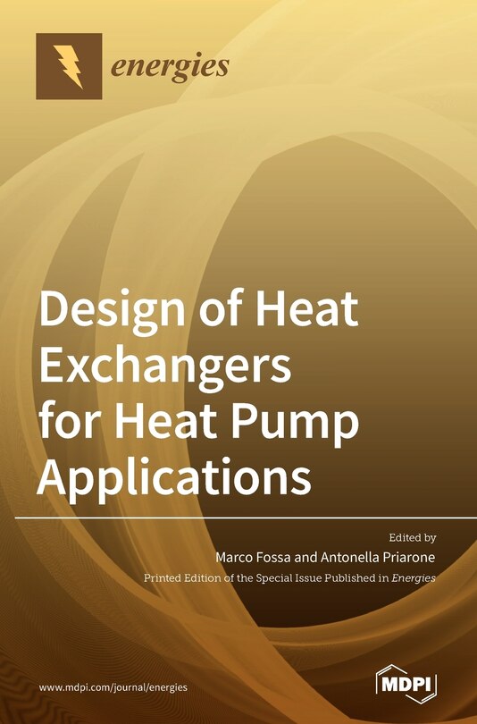Front cover_Design of Heat Exchangers for Heat Pump Applications