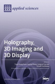 Couverture_Holography, 3d Imaging And 3d Display