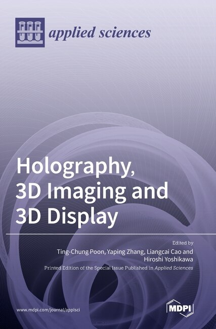 Couverture_Holography, 3d Imaging And 3d Display