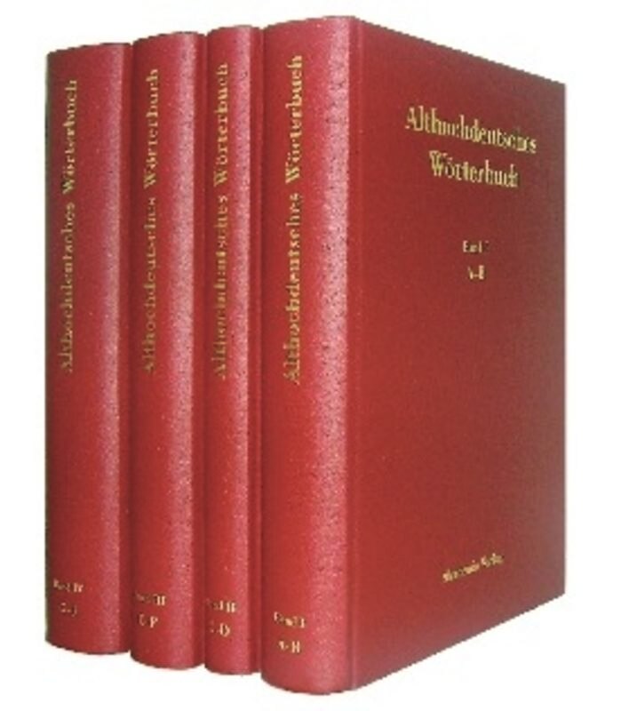 Althochdeutsches Wörterbuch. Band II: C–D: Reprint
