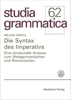 Front cover_Die Syntax des Imperativs