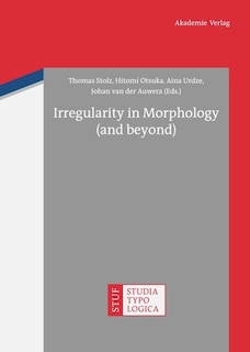 Couverture_Irregularity in Morphology (and beyond)