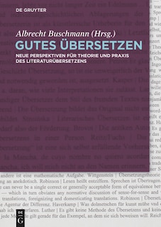 Front cover_Gutes Übersetzen