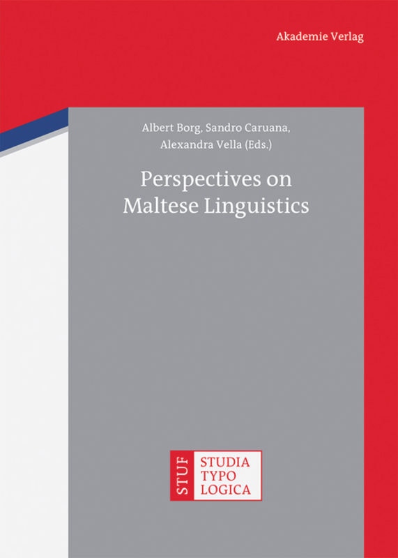 Front cover_Perspectives on Maltese Linguistics