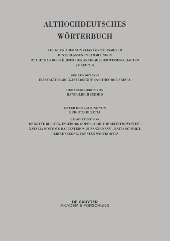 Front cover_Bd VI: M–N. 11. Lieferung (morachsamo bis muot)