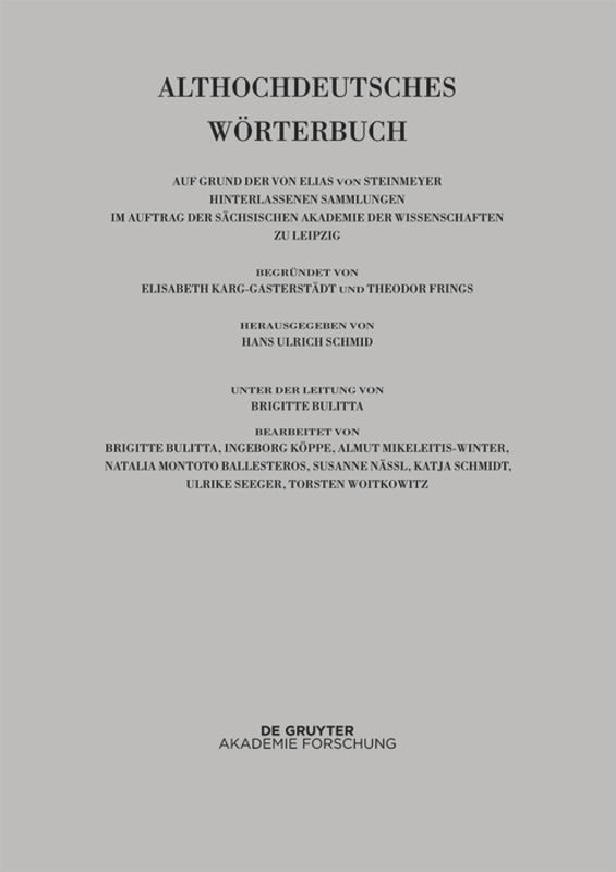 Front cover_Band VI: M–N. 12. bis 14. Lieferung (muot bis neman)