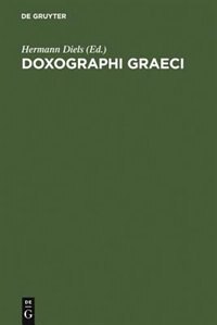 Couverture_Doxographi Graeci