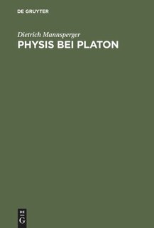 Front cover_Physis bei Platon