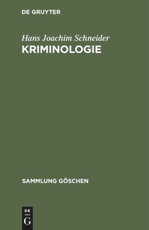 Front cover_Kriminologie