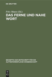 Front cover_Das ferne und nahe Wort