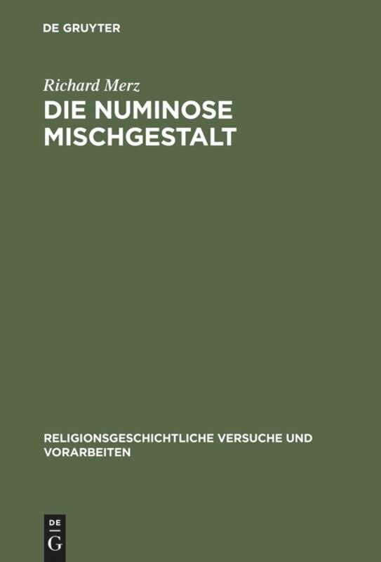 Front cover_Die numinose Mischgestalt