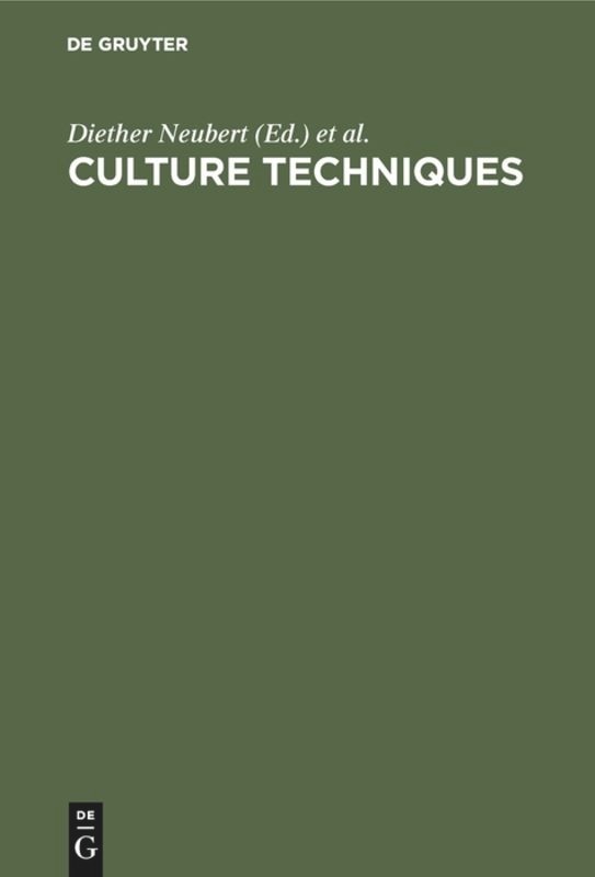 Front cover_Culture Techniques