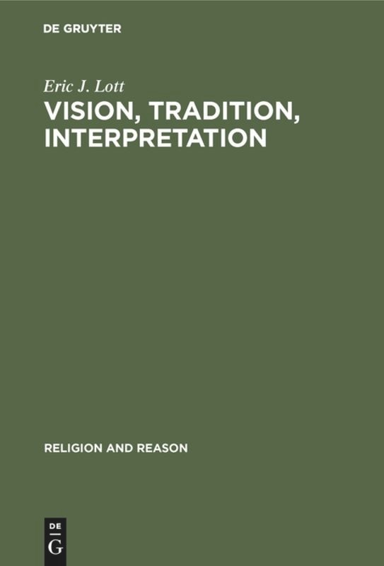 Front cover_Vision, Tradition, Interpretation