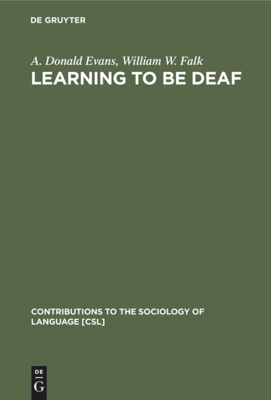Front cover_Learning to be Deaf