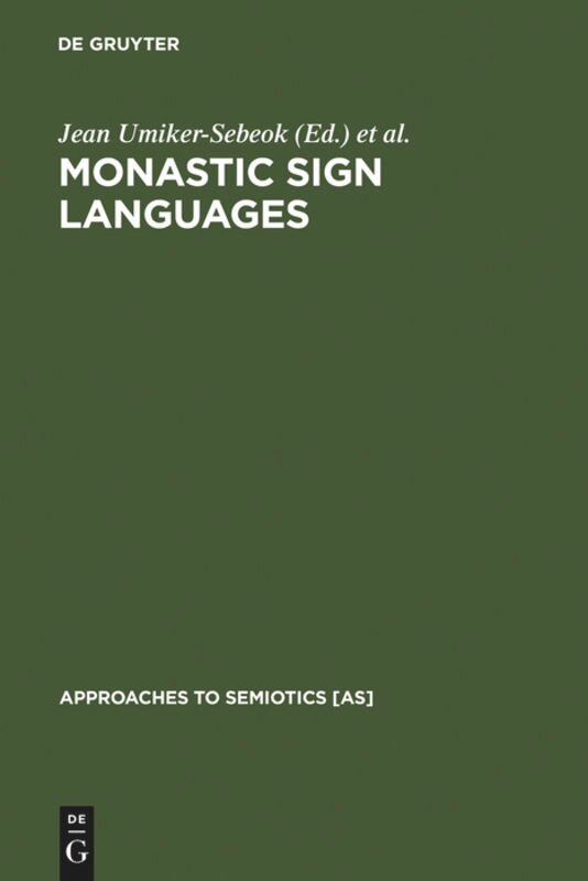 Front cover_Monastic Sign Languages